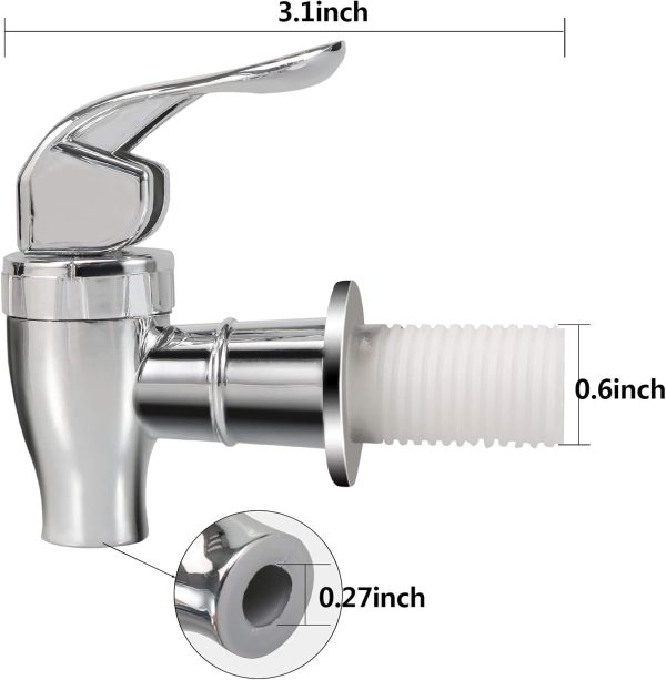 VitaLifePower Bar Faucet Metal Lever Lock Open Design-2