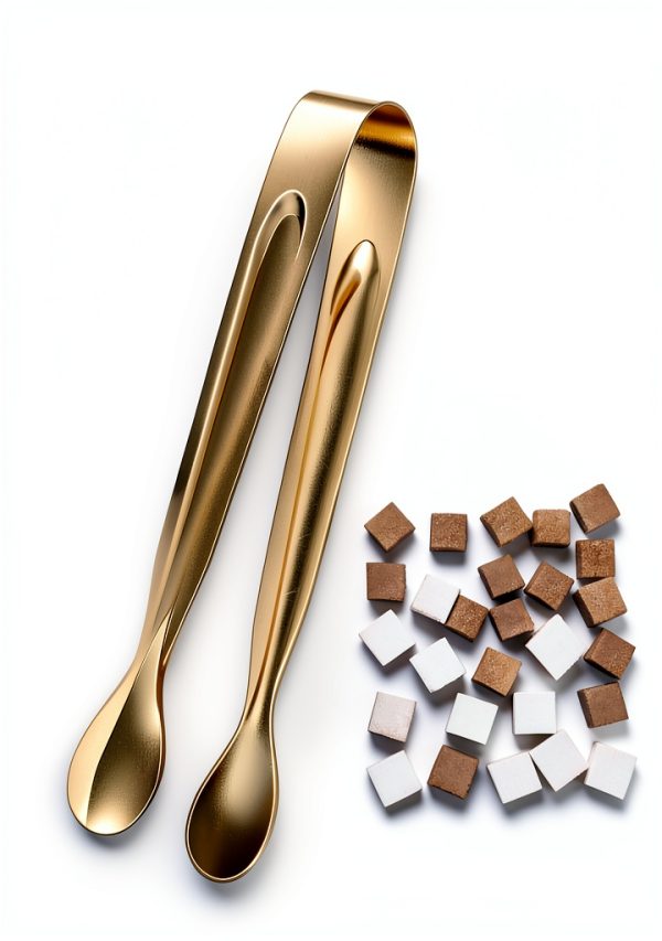 Cangfort Sugar Tongs Stainless Steel Gold Silver Modern-3