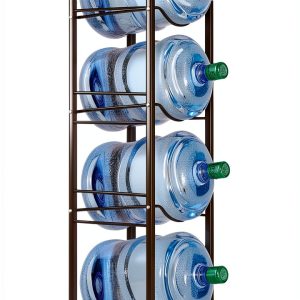BTY 5 Tier Water Jug Rack Rust Resistant Steel Storage-0