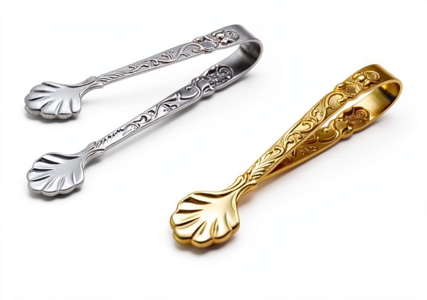Sugar Tongs Galepromot Gold Stainless Steel Serving Utensils-1