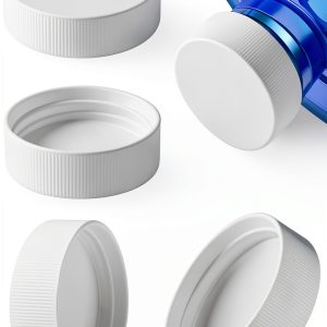 5 Gallon Water Jug Cap Rimoev Foam Lined White-0