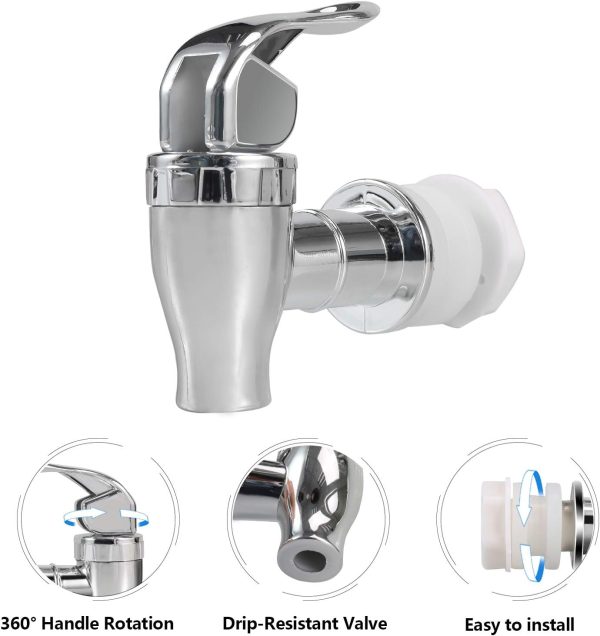 VitaLifePower Bar Faucet Metal Lever Lock Open Design-1