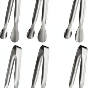 Stainless Steel Serving Tongs POSTANTIN Silver Kitchen-0