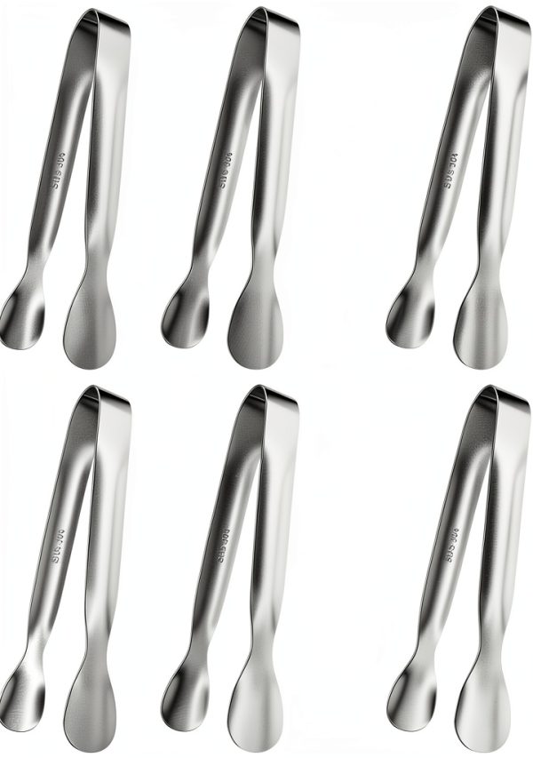 Stainless Steel Serving Tongs POSTANTIN Silver Kitchen-0