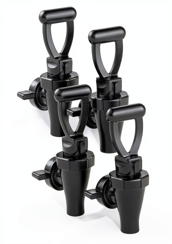 MUGLIO Replacement Faucet Kit Plastic Modern Black-0