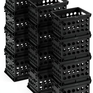 Stackable Plastic Storage Crates by Pavo-0