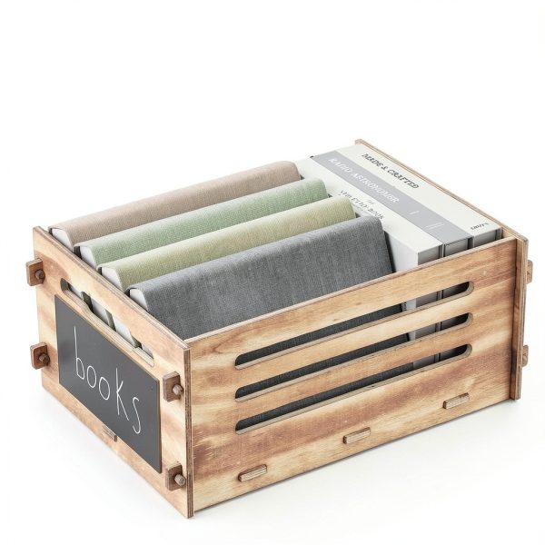 VZODESR Unfinished Storage Crate for Office-2