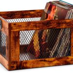 Vinyl Record Crate 3IngSeagulls Classic Wood-0