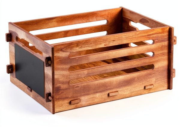 VZODESR Unfinished Storage Crate for Office-4