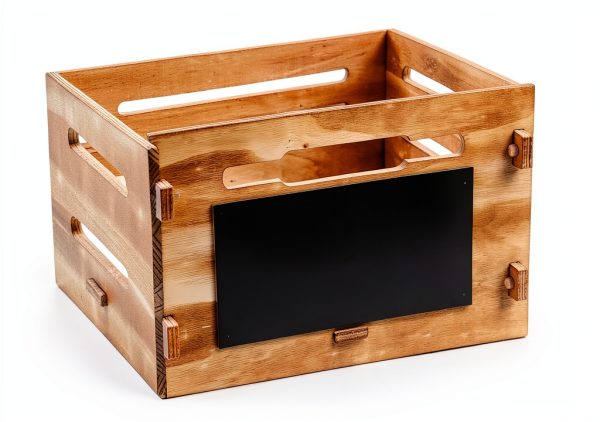 VZODESR Unfinished Storage Crate for Office-5