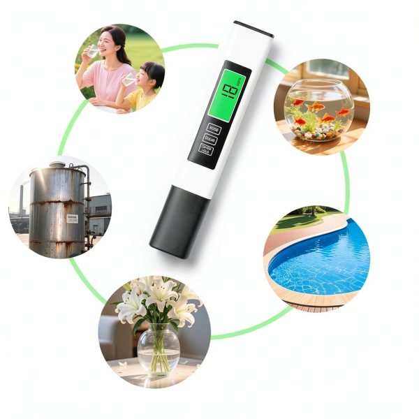 4 in 1 TDS Meter Digital Water Tester by ILORVIUN with Titanium Probes-6