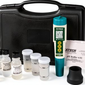 Extech EC510 Waterproof ExStik II pH/Conductivity Meter Kit-0