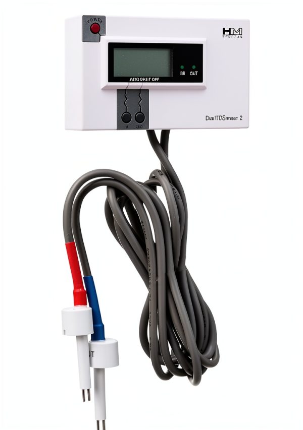 Commercial In-Line Dual TDS Monitor HM Digital Conductivity Meter-0